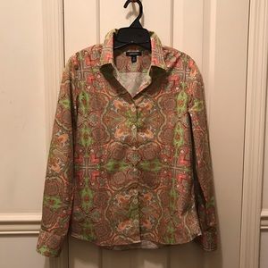 Paisley Supima Cotton Blouse